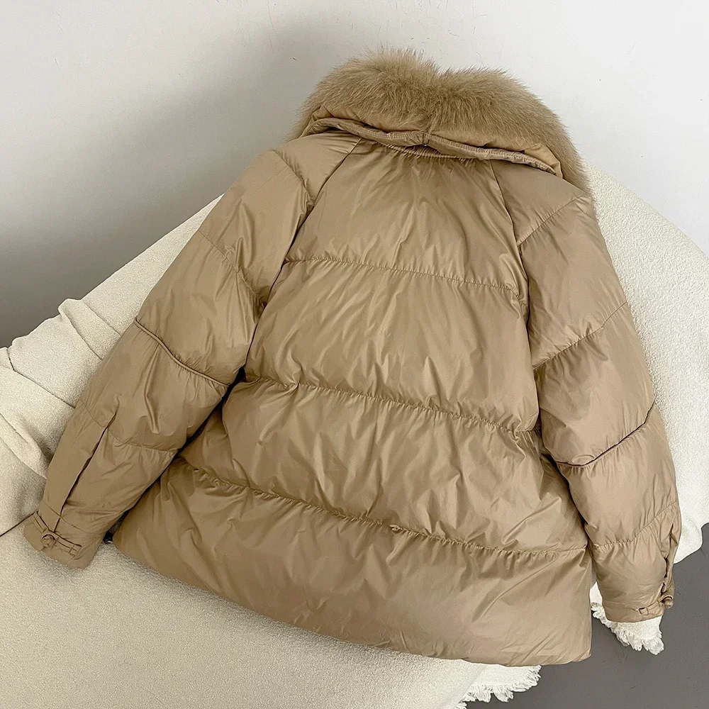 Женская шуба из натурального меха норки