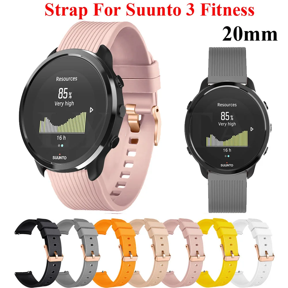 

Ремешок силиконовый для Samsung Galaxy Watch 4/4 Classic/46 мм/42 мм/3 41 мм Gear S2, браслет для смарт-часов Active 2 44 мм 40 мм, 20 мм