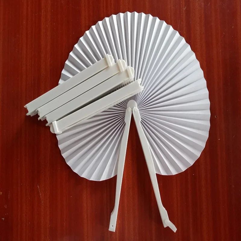 Свадебная вечеринка 50-30 белый веер подарок гостей на день рождения свадьбу