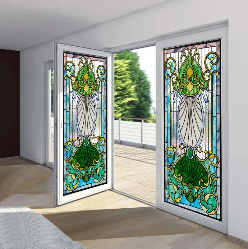 Оконная пленка в церковном стиле электростатические наклейки стеклянные