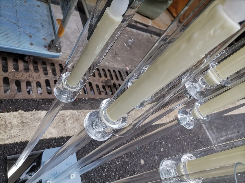 Акриловый подсвечник с 9 насадками подсвечники свадебные подставка для цветов