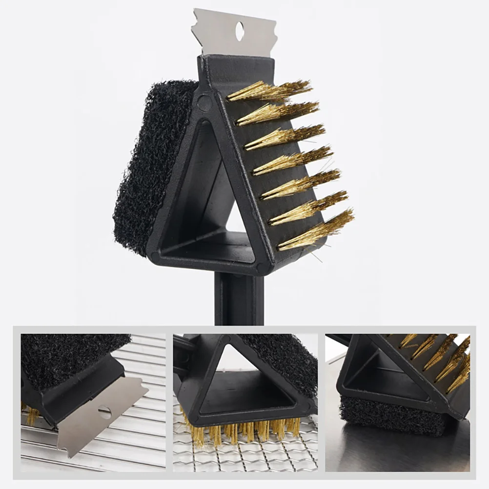 

Brush Grill Bbq Scrubber Cleaning Barbecue Cleaner Kitchen Scrub Gas Plastic Charcoal Outdoor Heavy Duty Camping Drill Stove