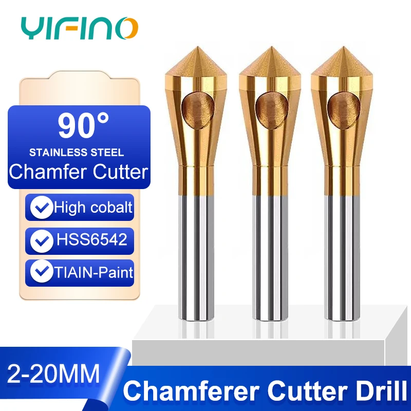 

Straight Shank Chamfering Cutter 90 Stainless Steel Single Blade 45 Chamferer Drill Fillet Inclined Milling Cutter