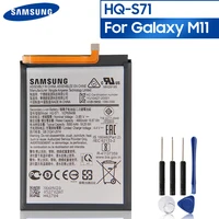 original replacement phone battery hq s71 for samsung galaxy m11 authentic rechargeable battery 5000mah with free tools