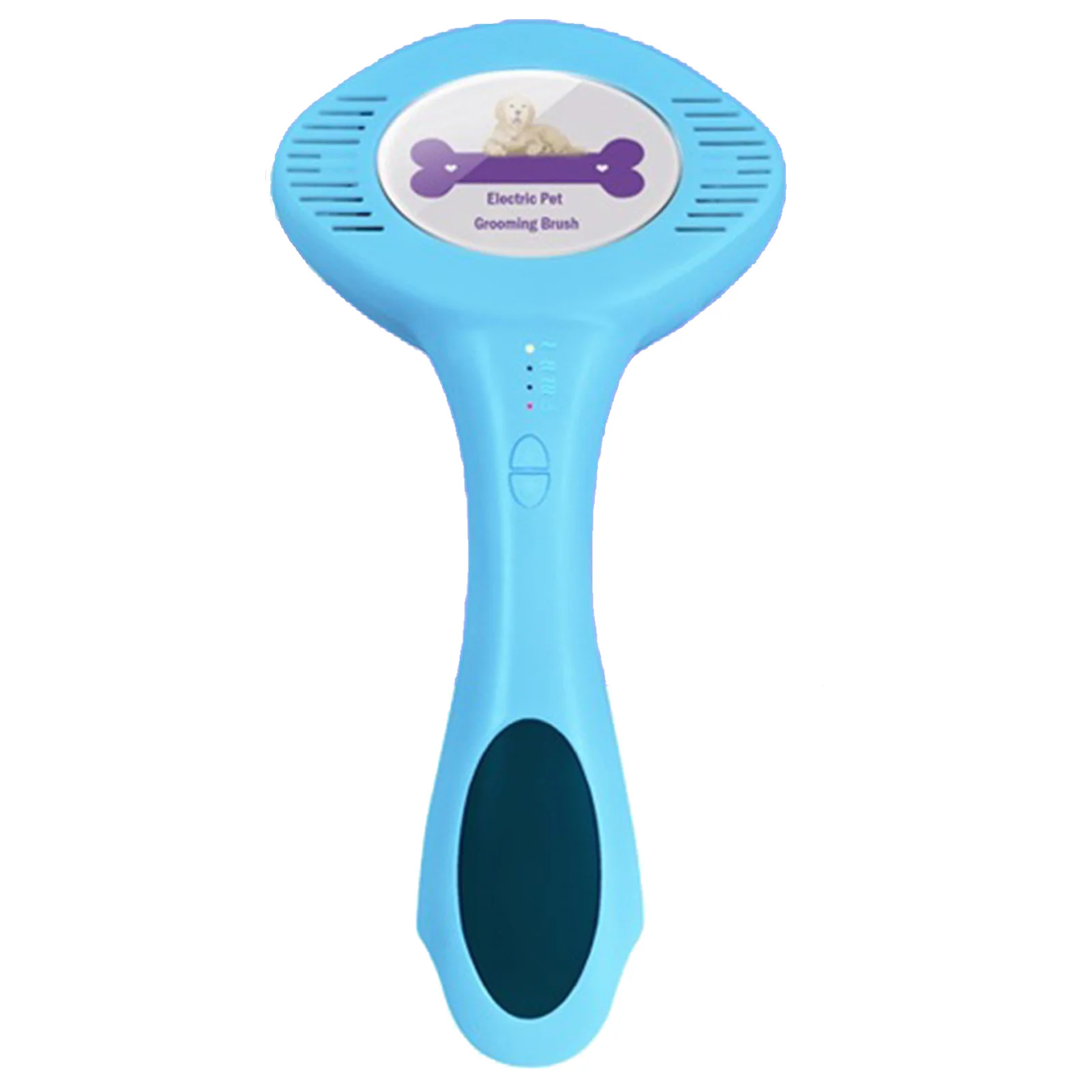 

Comb Home Ozone Replacement Cat Dog Hair Removal Electric Pet Grooming Brush Shedding Cordless Practical Cleaning Portable