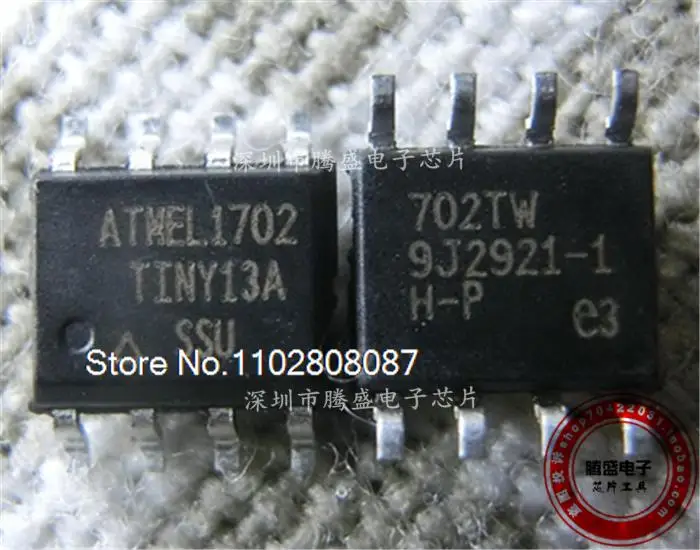 

10PCS/LOT ATTINY13A-SSU TINY13A-SSU SOP-8 8BIT