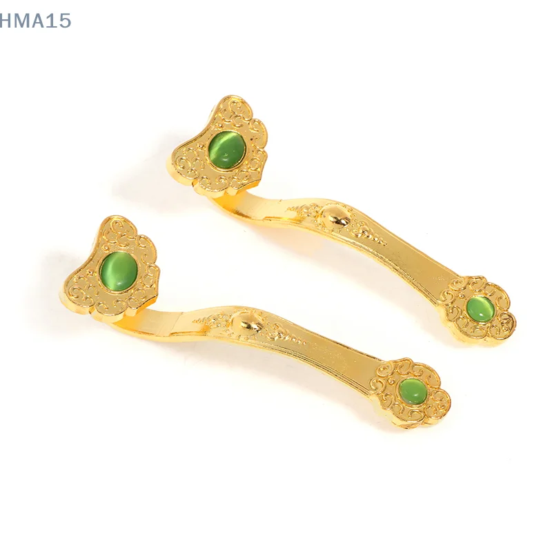 Золотой подарок Ruyi ювелирные изделия на удачу китайские украшения украшение