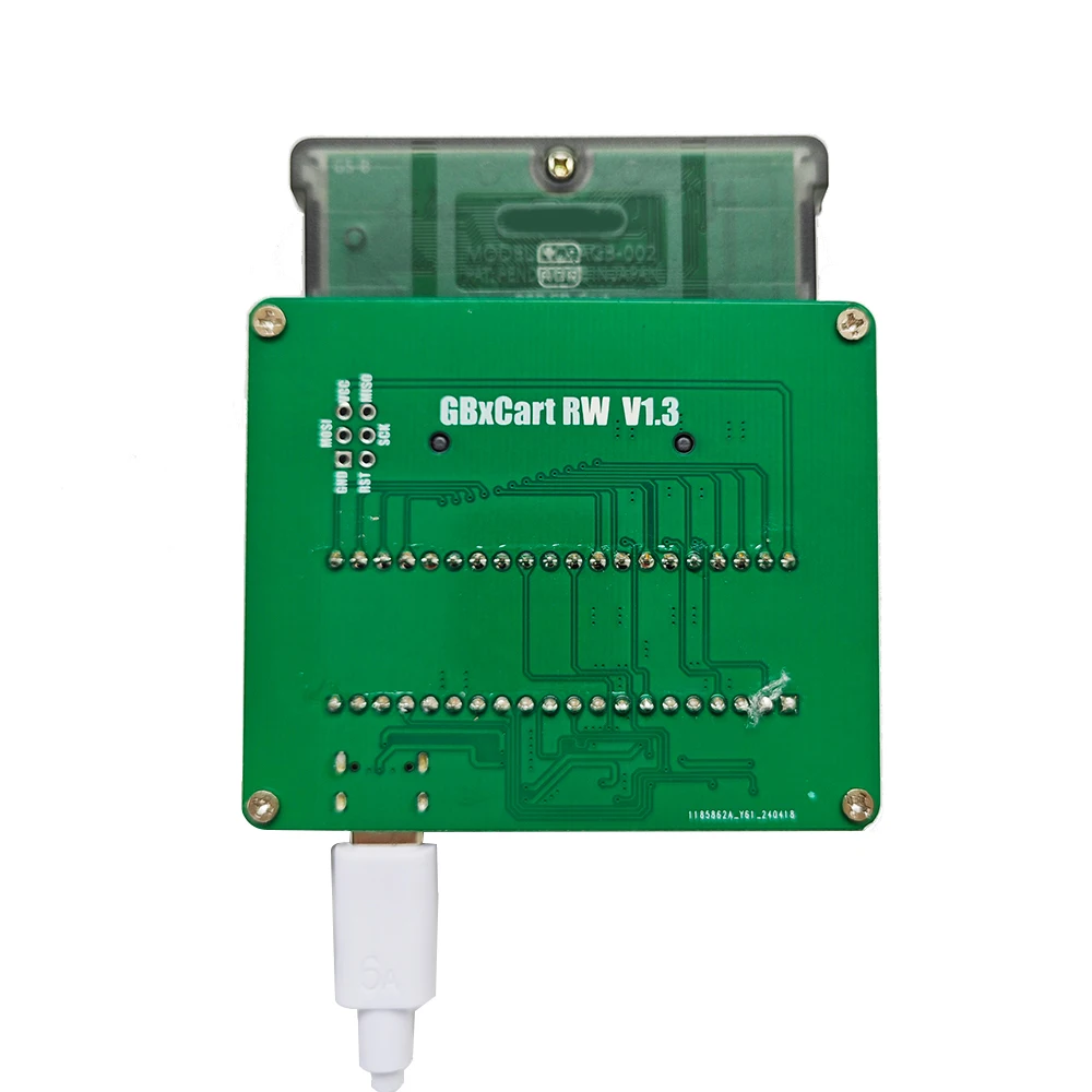 Оригинальный ретро-картридж SONGFINN GBxCart Pro RW с адаптером 512K для GameBoy Color GBA GBC Nintendo