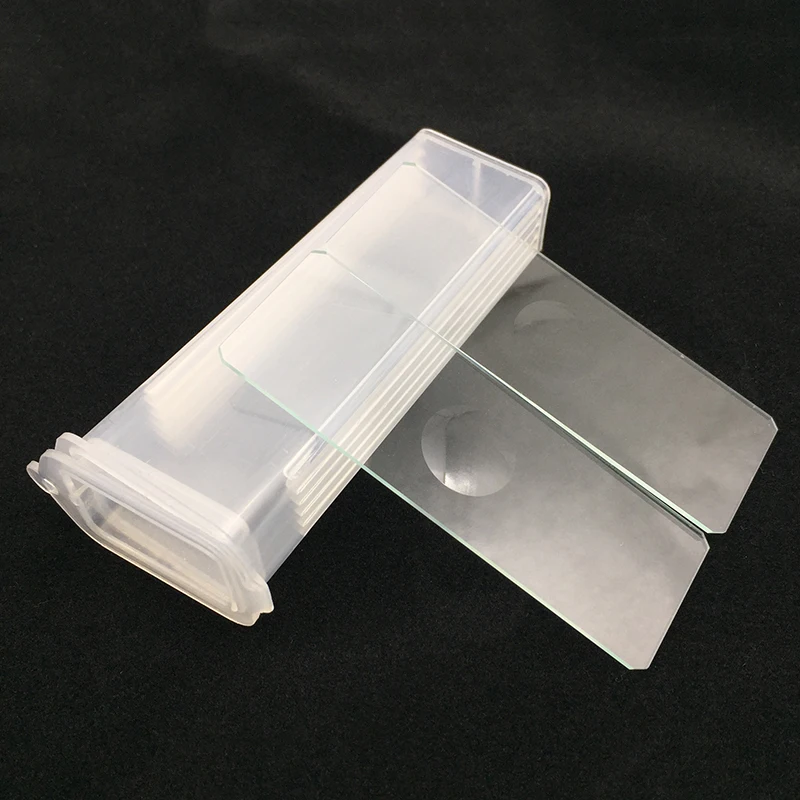 

5 шт. многоразовые вогнутые пустые стеклянные предметные стекла или подготовленные предметные стекла для лабораторных расходных материалов биологического микроскопа