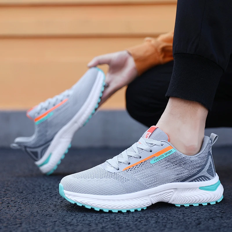 Golf Shoes Men's Outdoor Sports Shoes Men's Mesh Breathable Golf Shoes Non Slip Fitness Training Golf Jogging Walking Shoes