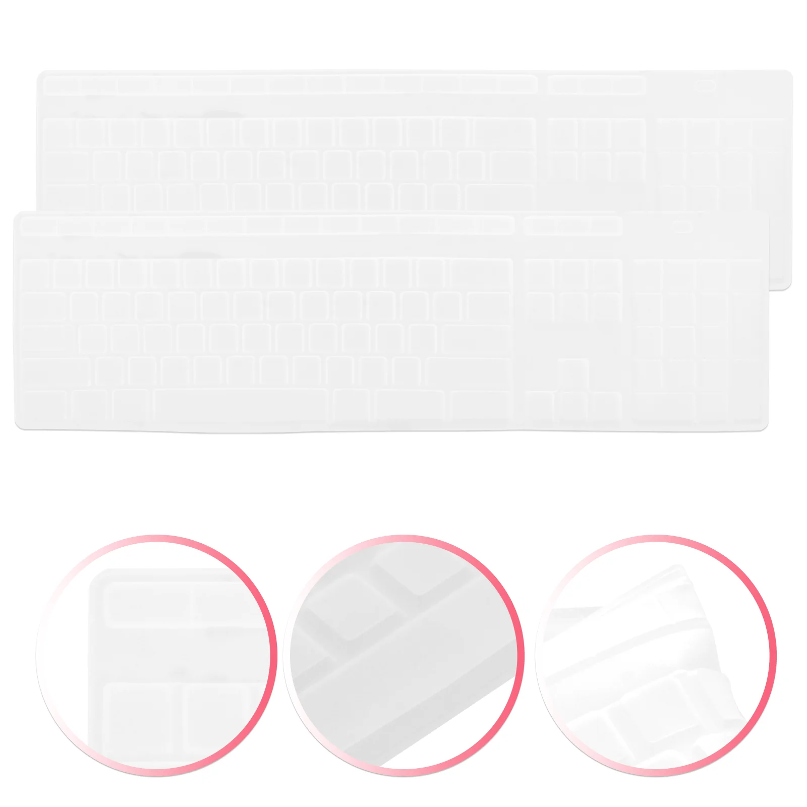 

1pc Keyboard Adorable Creative Delicate Film Cover Protector Skin Compatible for Logitech MK270