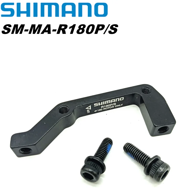 

Shimano Original SM-MA-R180P/S Disc Brake Mount Adapter B 180mm Disc Brake Post Mount Brake Caliper