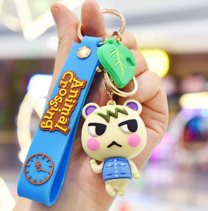 

Animal Crossing Marshal Squirrel Keyring Keychain Pendant Bag Charm Cute