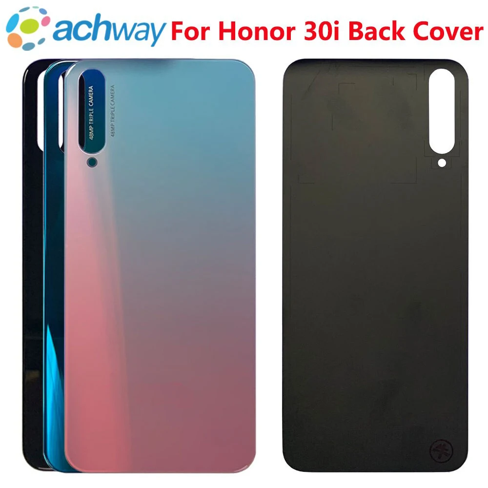 Задняя крышка батарейного отсека для Honor 30i, задняя крышка корпуса для Honor 30i, Сменный Чехол для Huawei Honor 30i, Крышка батарейного отсека