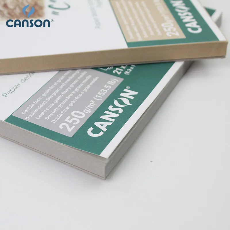 Бумага для рисования Canson C Series: для карандашей, угольных мелков, маркеров, пастели, цветных карандашей, масляной пастели и акварели (art.: 3920dc965b60a) - 3920dc965b60a