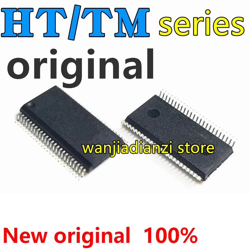 Оригинальный товар в наличии, HT1621B TM1621 TM1621B TM1721 1727 SSOP48, ЖК-драйвер ОЗУ, построение карты памяти, совместимый дисплей HT1621