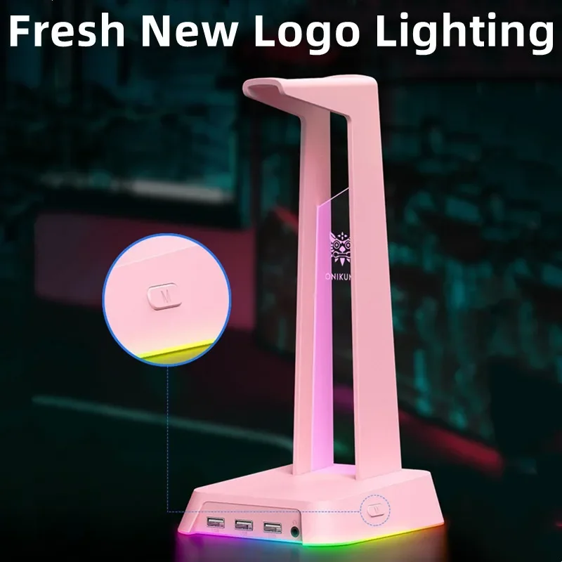 Универсальные наушники из алюминиевого сплава съемные для RGB-гарнитуры