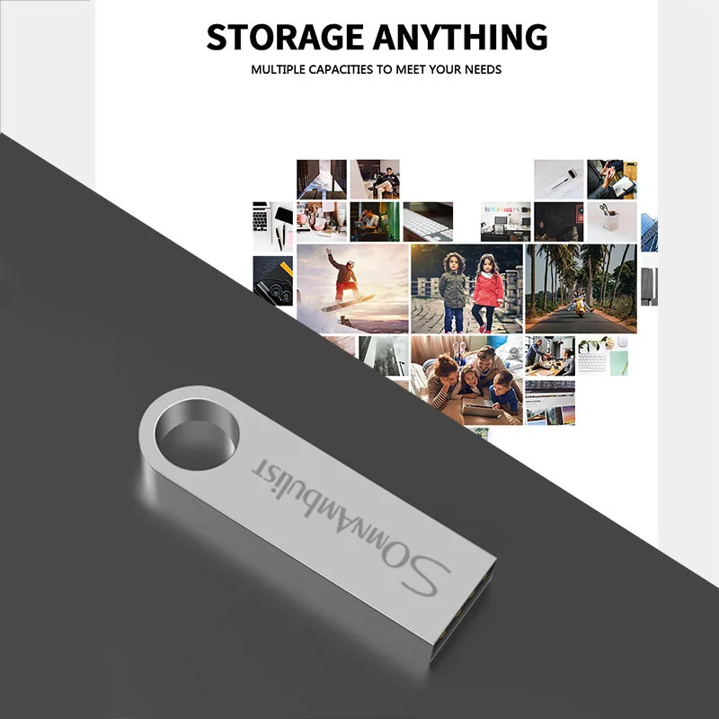 Оригинальный водонепроницаемый usb-накопитель флэш-накопитель 2 0 64 ГБ 32 16 8 4 Гб 128