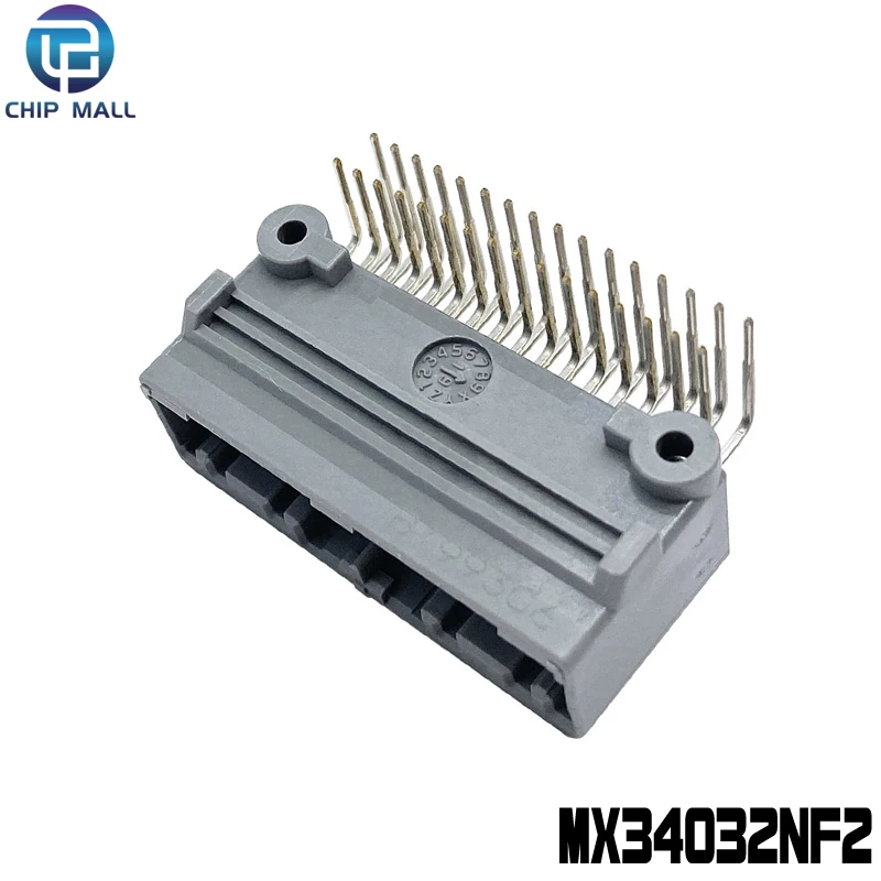 

MX34032NF2 Automotive BMS Connector Bent Pin Socket 2.2mm Pitch 32Pin New From Stock