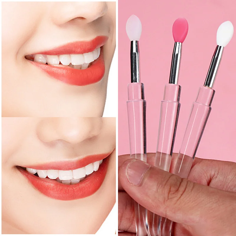 

Soft Silicone Head Eyeshadow Lip Applicator Brush Concealer Brushes Mask Blending Stick Multifunctional Cosmetic Beauty Tools