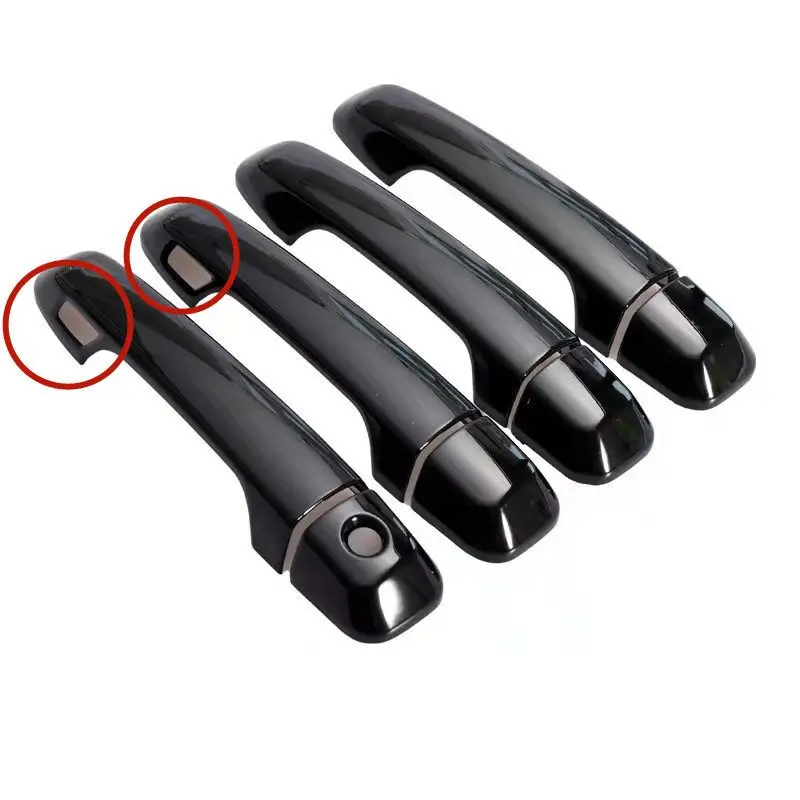 

Для Toyota Prado 150 Land Cruiser Prado J150 2010-2019 LC150 LC200 глянцевая черная крышка дверной ручки автомобиля аксессуары для стайлинга