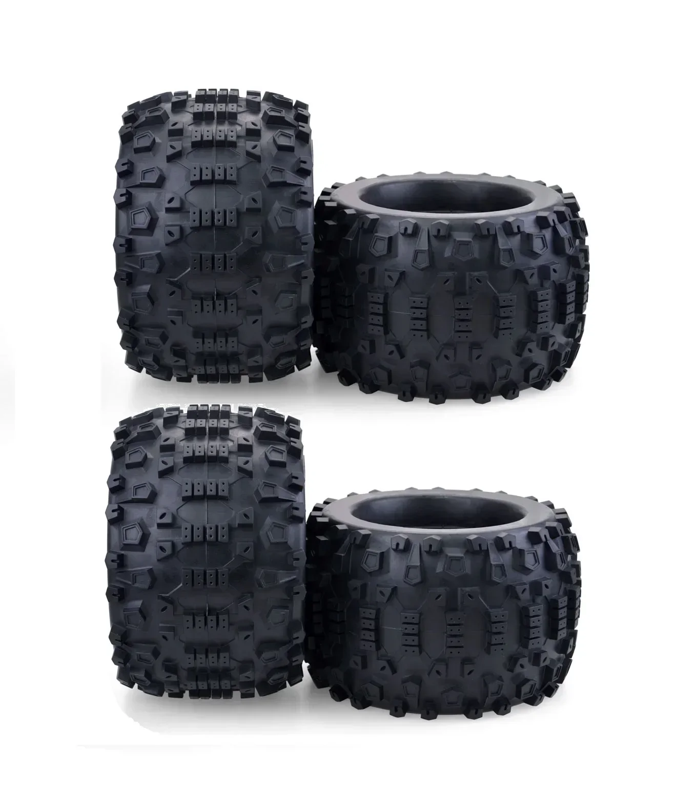 ZD 2PCS RC Колеса 170MM Monster Truck Шина 17mm Hub Hex для 1/8 Car Off-Road HPI Redcat Rovan Savage Racing Cars