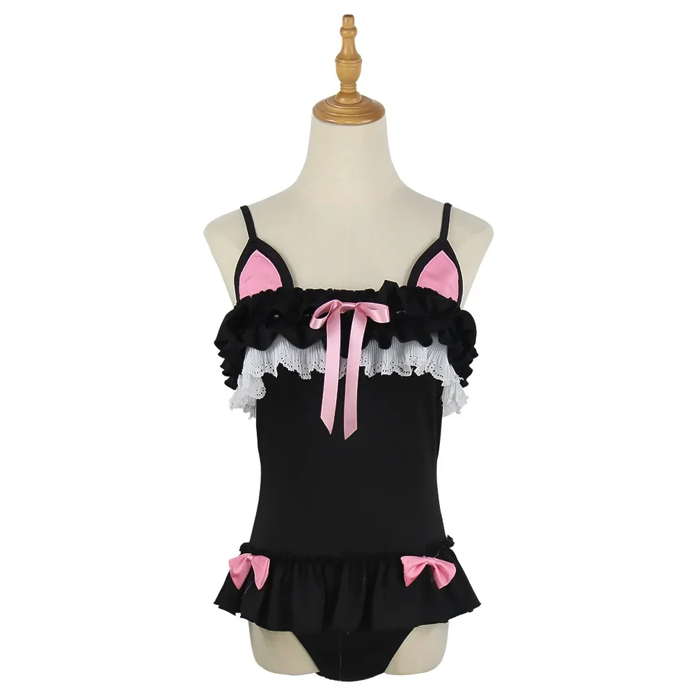 Женский костюм для косплея на Хэллоуин с ушками кролика кошки сексуальный