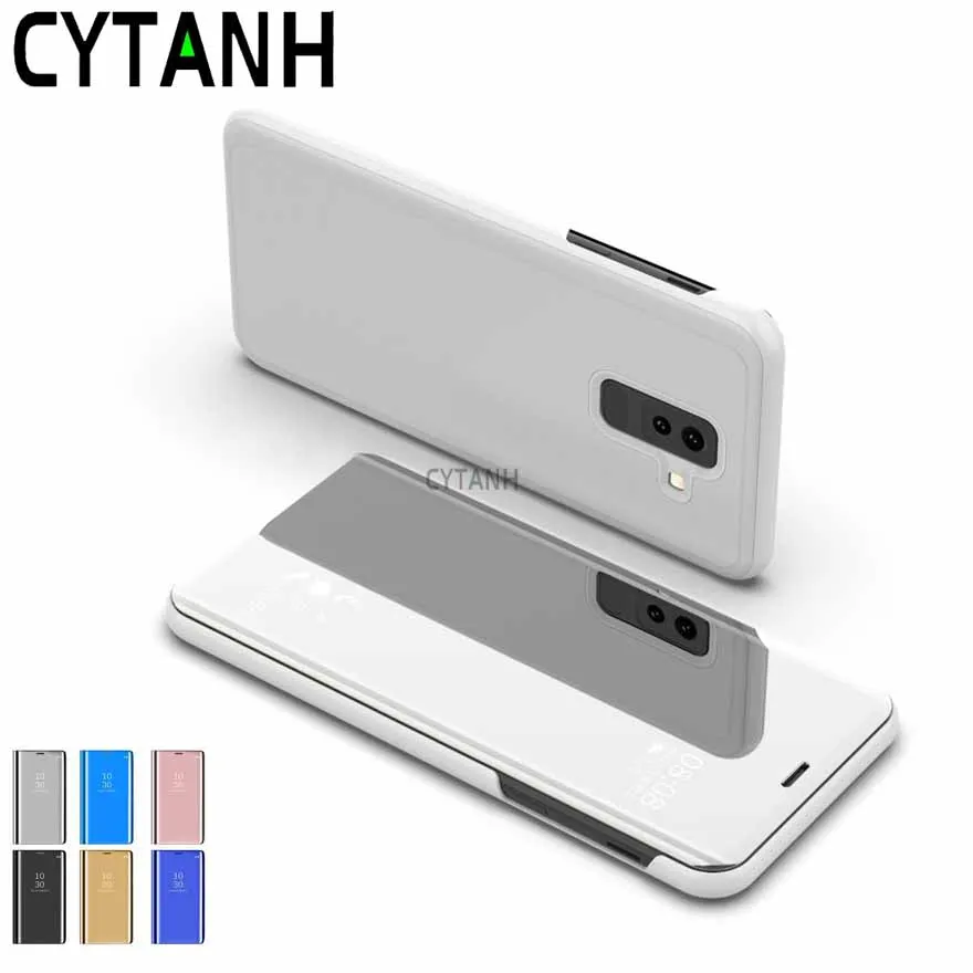 Зеркальный умный флип-чехол 2018 дюйма для J2 J5 J7 Prime 2016 Samsung Galaxy S20 Ultra Plus A50 A30 A40 A7