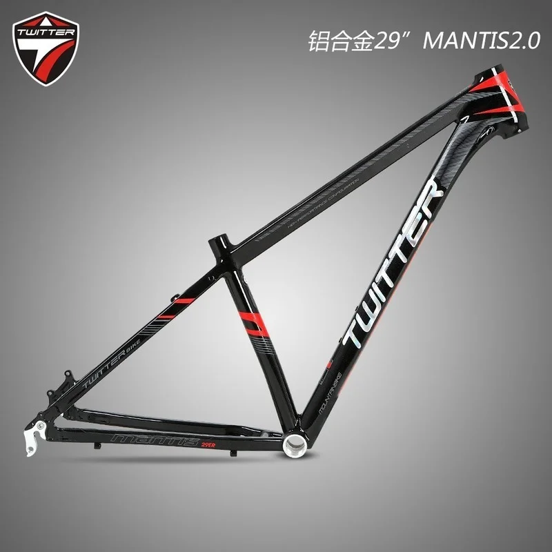 

2022 New Bicycle Fittings 29 Inches Aluminum Alloy Mountain Frame Mantis Cross-Country Climbing Bike Rack full suspension frame