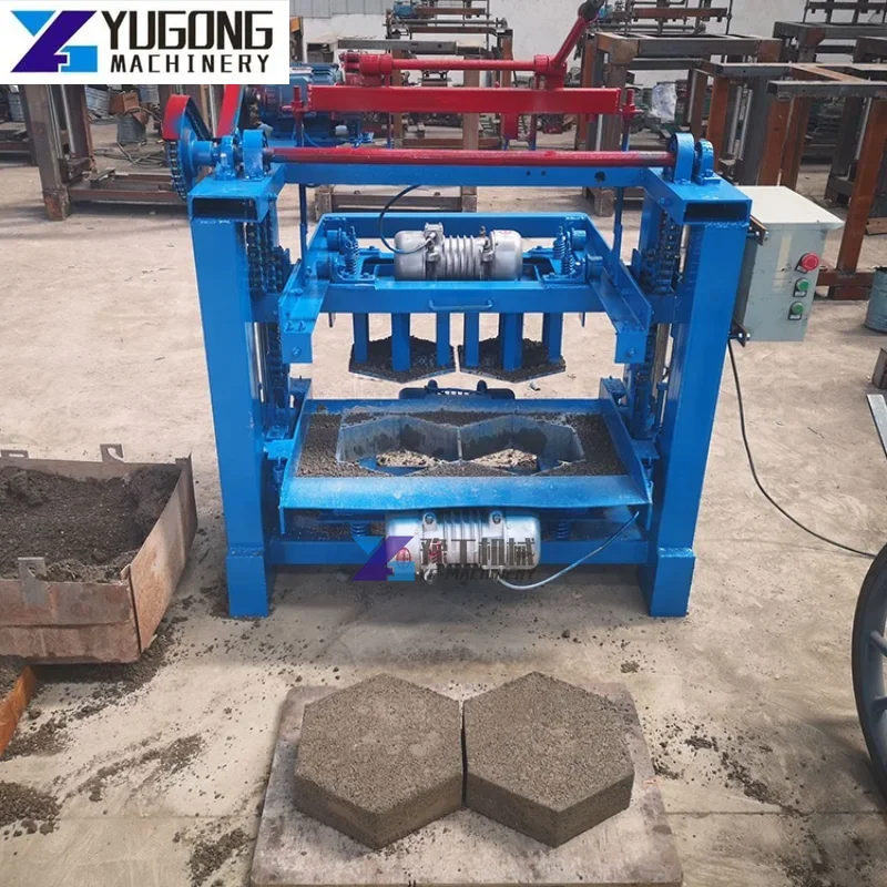 Легкая энергосберегающая ручная машина для производства Дорожного Кирпича