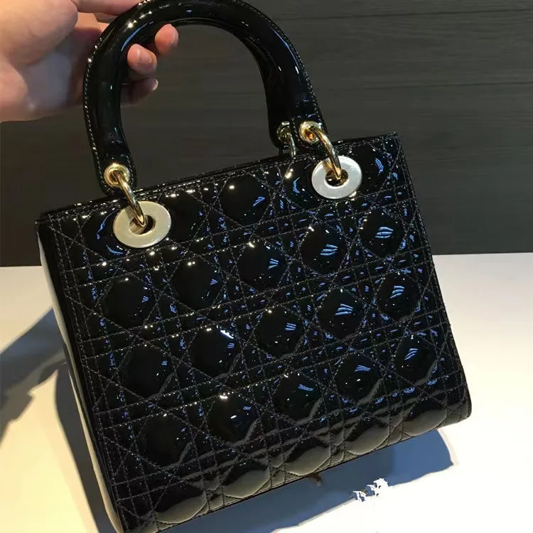 

Классические роскошные дизайнерские дамские сумочки из натуральной кожи, брендовые тоуты, сумка на плечо, мессенджер с надписью для покупок