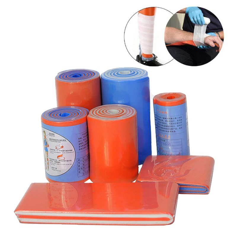 

Outdoor First Aid Rolling Splint Washable Polymer Medical Survival Splint Bandage Roll Emergency Fracture Fixed Bandage Rescue