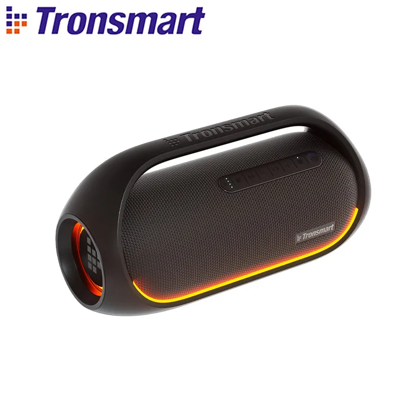 Tronsmart Bang Speaker 60W Outdoor Speaker with Bluetooth 5.3, Heavy Bass, App Control, Portable Handle, for Party, Camping