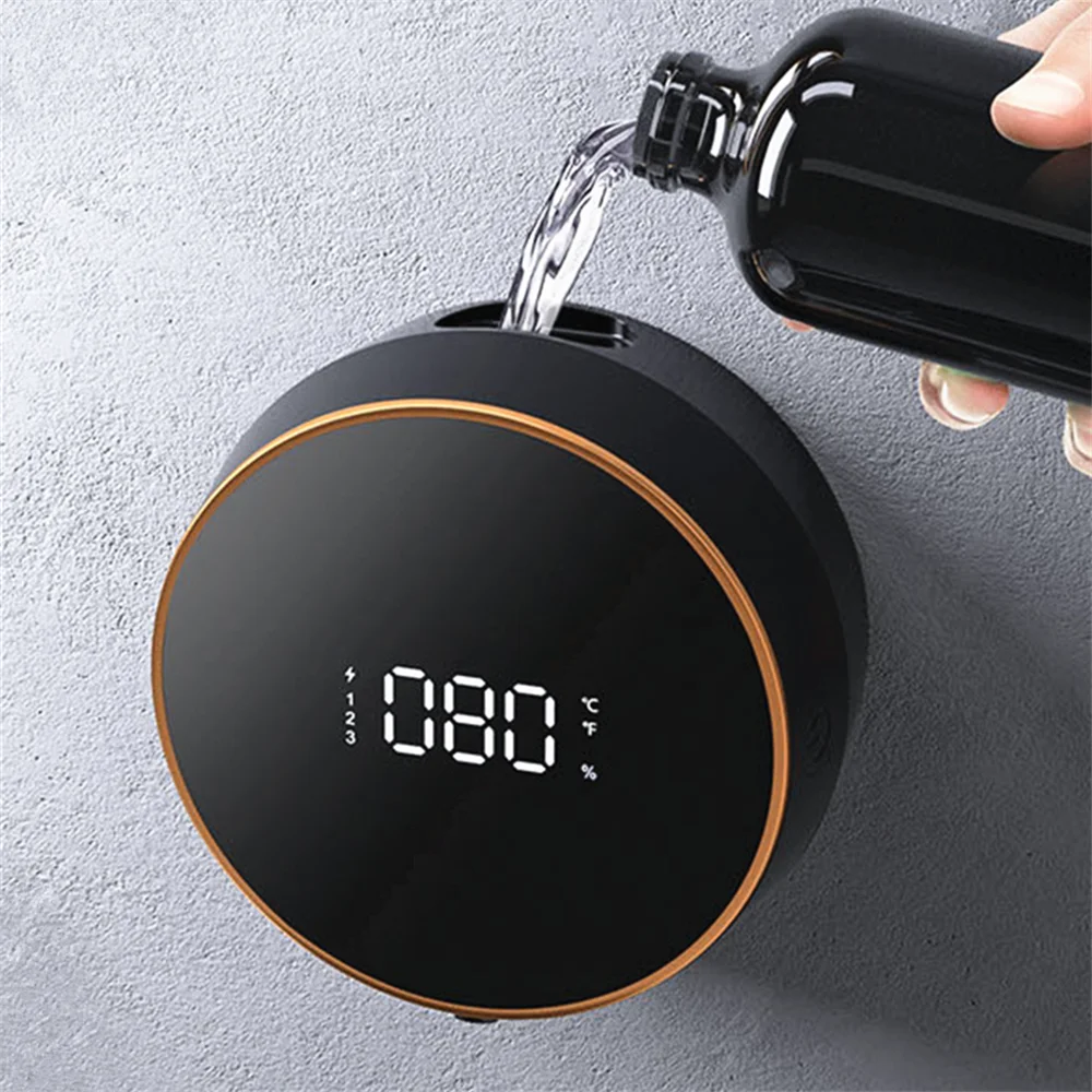 Автоматический диспенсер для мыла с USB зарядкой светодиодный цифровой дисплей