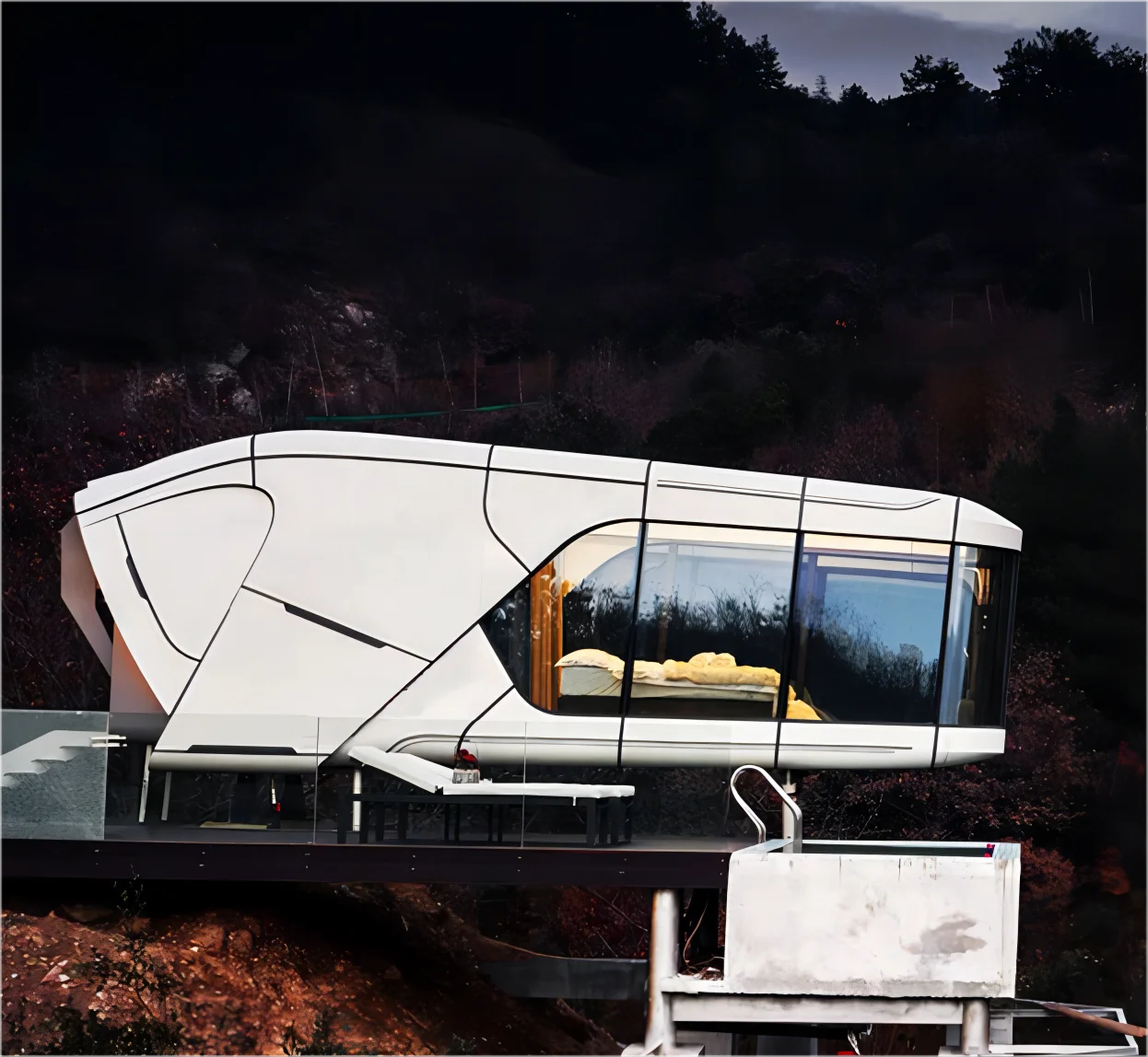 Трендовый продукт 2023 года Многофункциональный Компактный дом-кабина сборная