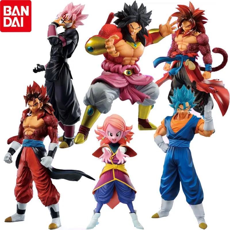 

BANDAI Dragon Ball Broli Vegetto Goku Black Zamasu Supreme Kai Anime Action Figure Collection Model Toy Gift for Children