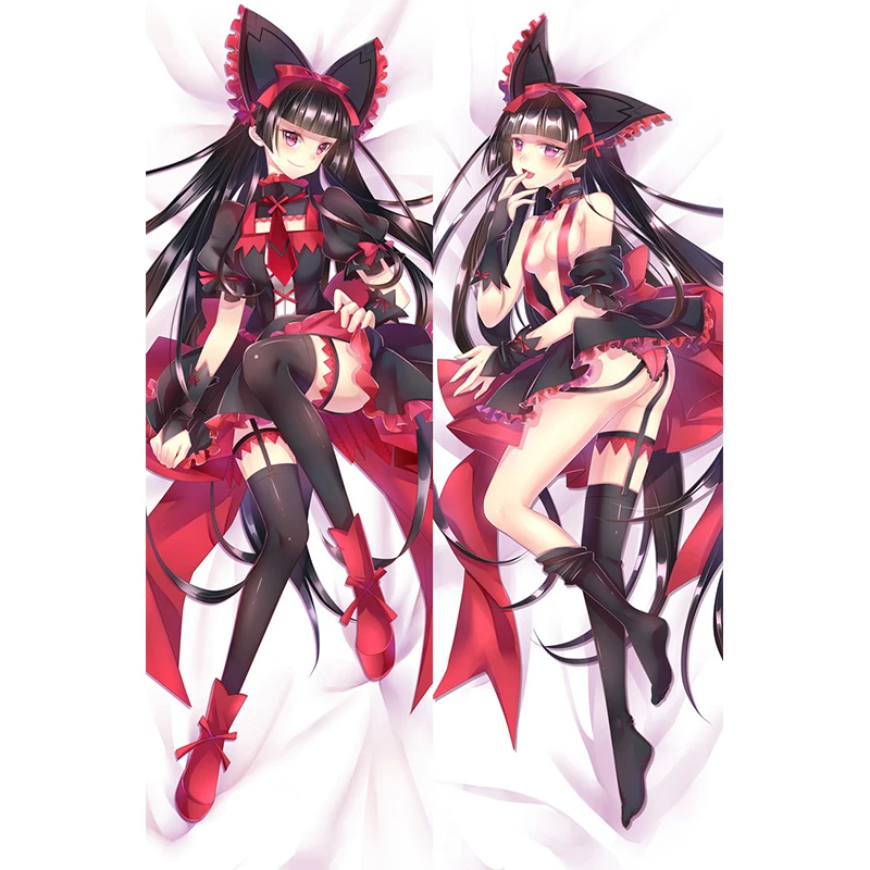 Anime Gate Jieitai Kanochi Nite Rory Mercury Dakimakura Hugging Body Pillow Case Throw Bedding Pillow Cover Halloween Gifts Prop