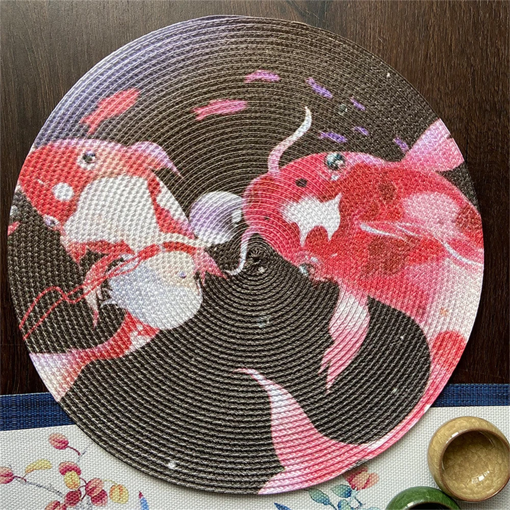 

Круглые салфетки Eruzny, цветные, хлопчатобумажные, диаметр 38 см