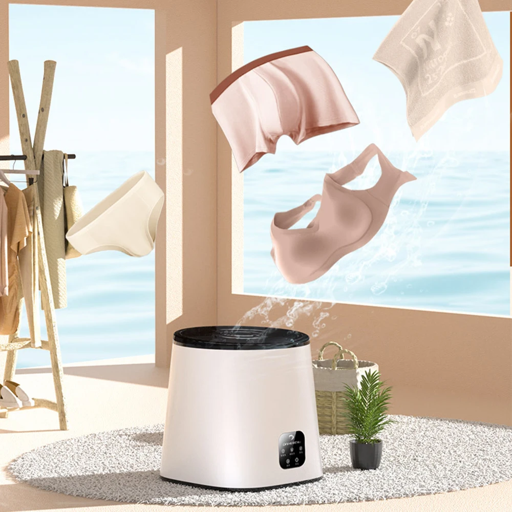 New Automatic Mini Washing Machine Underwear Washing Machine Dormitory Lazy Portable Sock Washing Machine Small Washing Machine