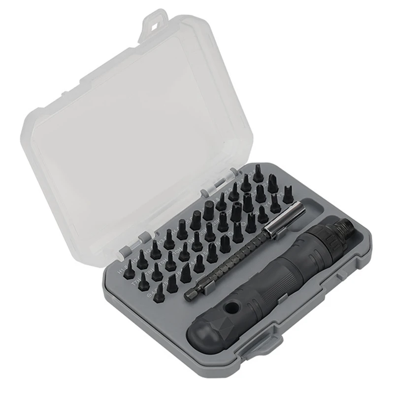 

35-In-1 Ratchet Screwdriver Set Is Suitable For Watch, Mobile Phone, Notebook Computer Toy Maintenance Tool Set Easy To Use