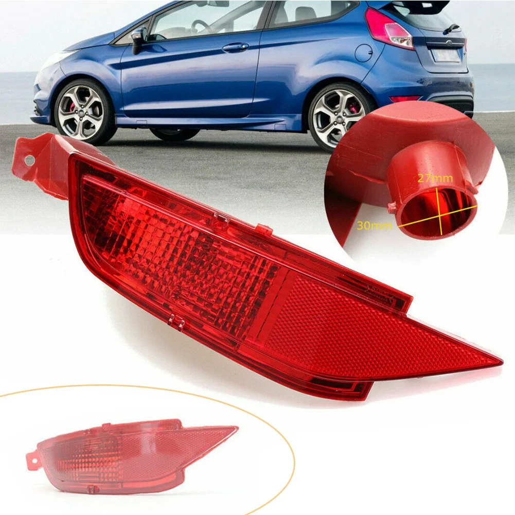 Фото Запасной отражатель для ремонта бампера Ford Fiesta, устойчивый к погодным условиям, прямая замена, крепление на задний бампер №3