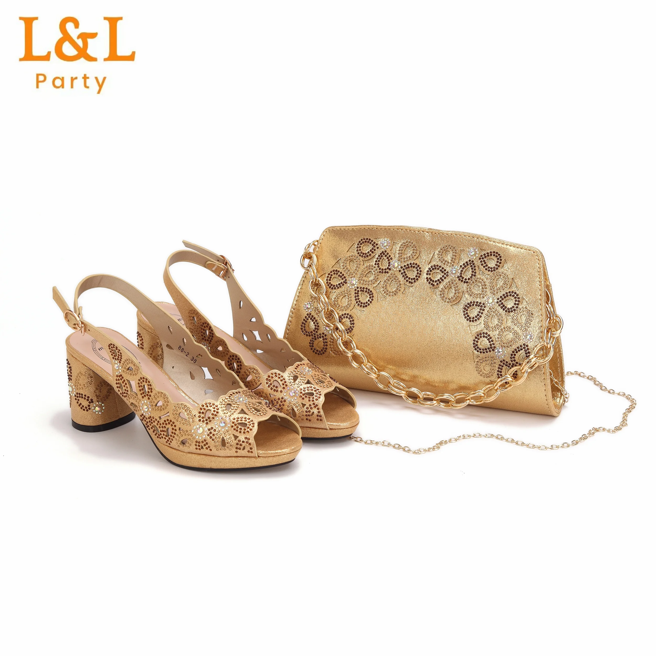 Новое поступление 2024 Лидер продаж женская обувь с открытым носком комплект