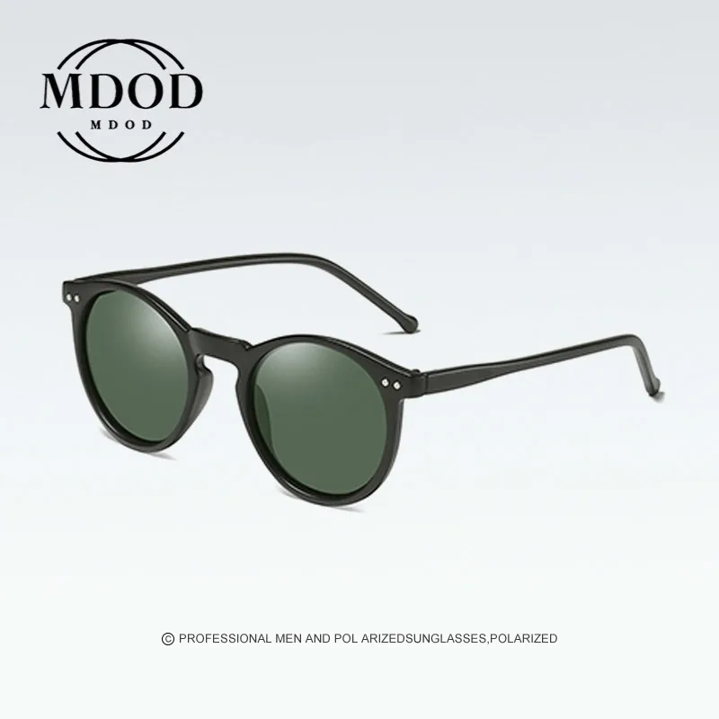 

New Classic Fashion Sunglasses 2020 Brand Designer Retro Eyewear Round Shade Men Driving Polarized Sun Glasses Women UV400 Gafas