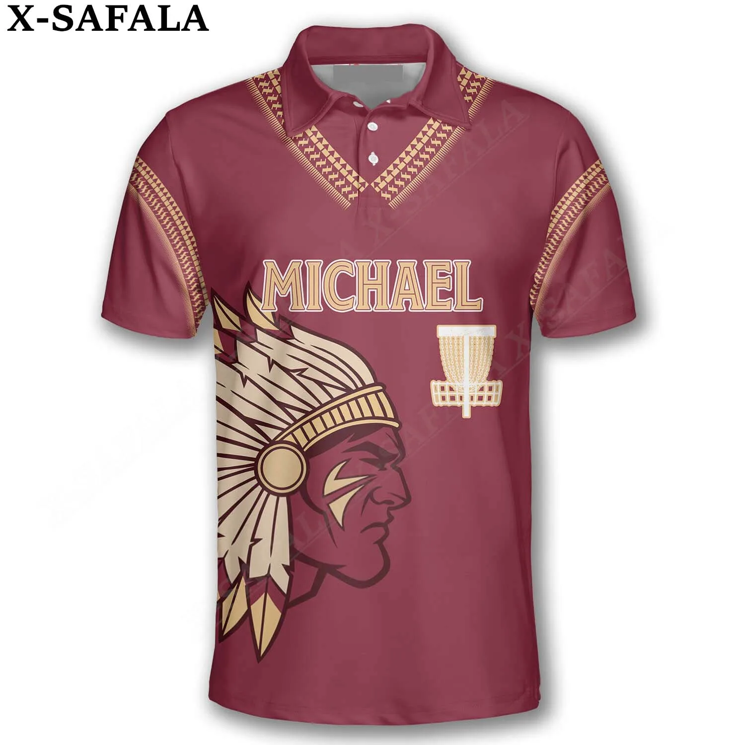 

Рубашка-поло мужская с 3D-принтом, этнический стиль, натуральная Природа, индивидуальный стиль, короткий рукав, воротник, уличная одежда, летняя одежда