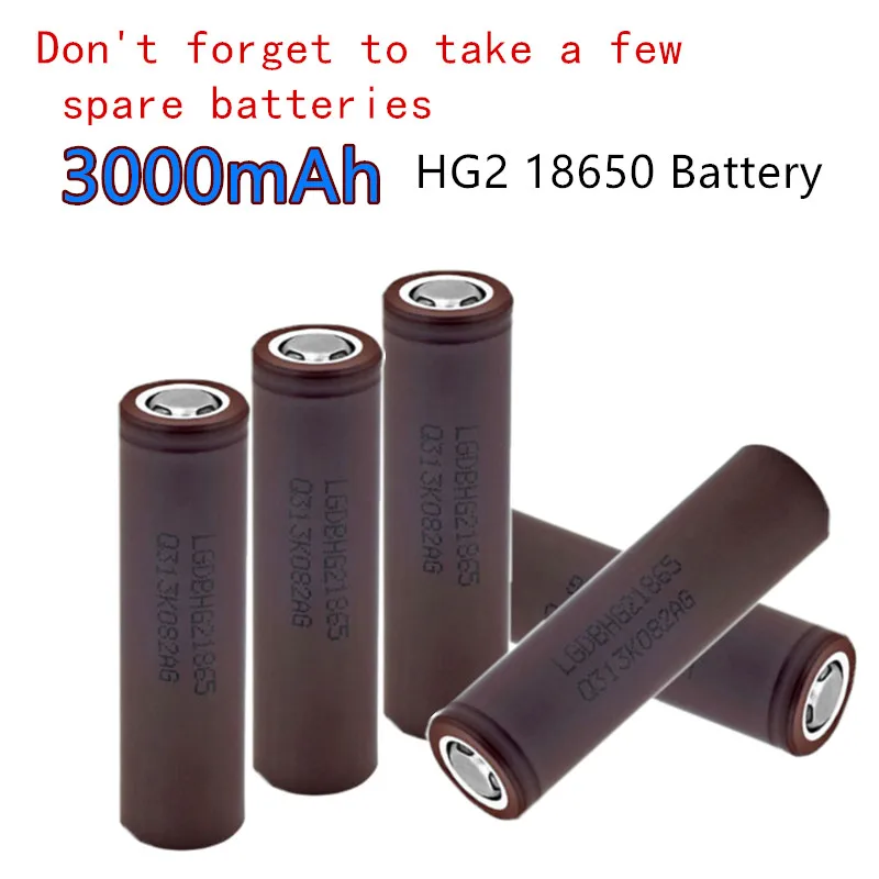 

2022 100% neue Original HG2 18650 3000mAh batterie 18650HG 2 3,6 V entladung 20A gewidmet Für HG2 Power akku. rechargeable