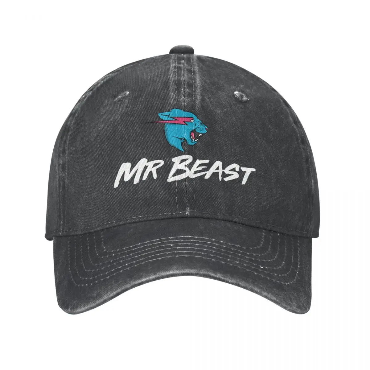 

Mr. Beast Men Women Vintage Game Ponytail Baseball Cap Mr Beast Hip Hop Cowboy Hats Bone Outdoor Denim Cap Hats