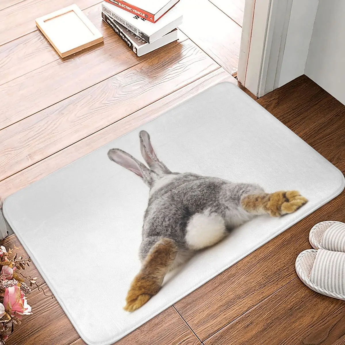 Коврик для ванной Просто расслабляющий кролик Декор 3D ковер коврик Дверной