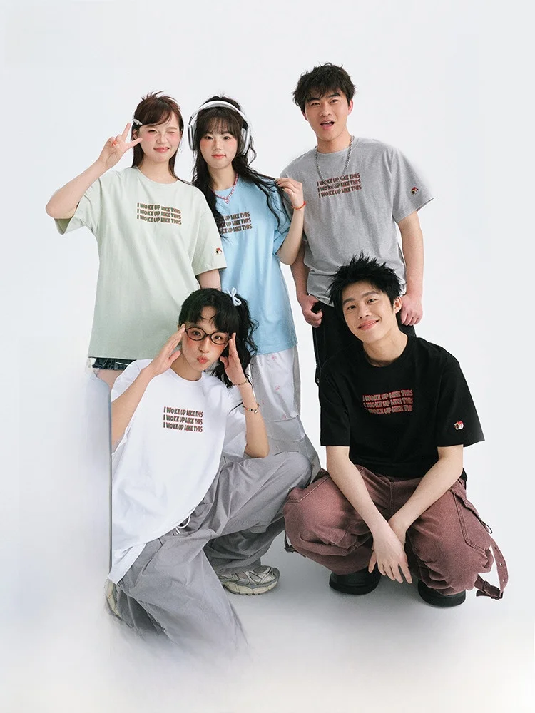 Футболка Fei Ke Saiwen мужская футболка с коротким рукавом лето 2023 новый национальный