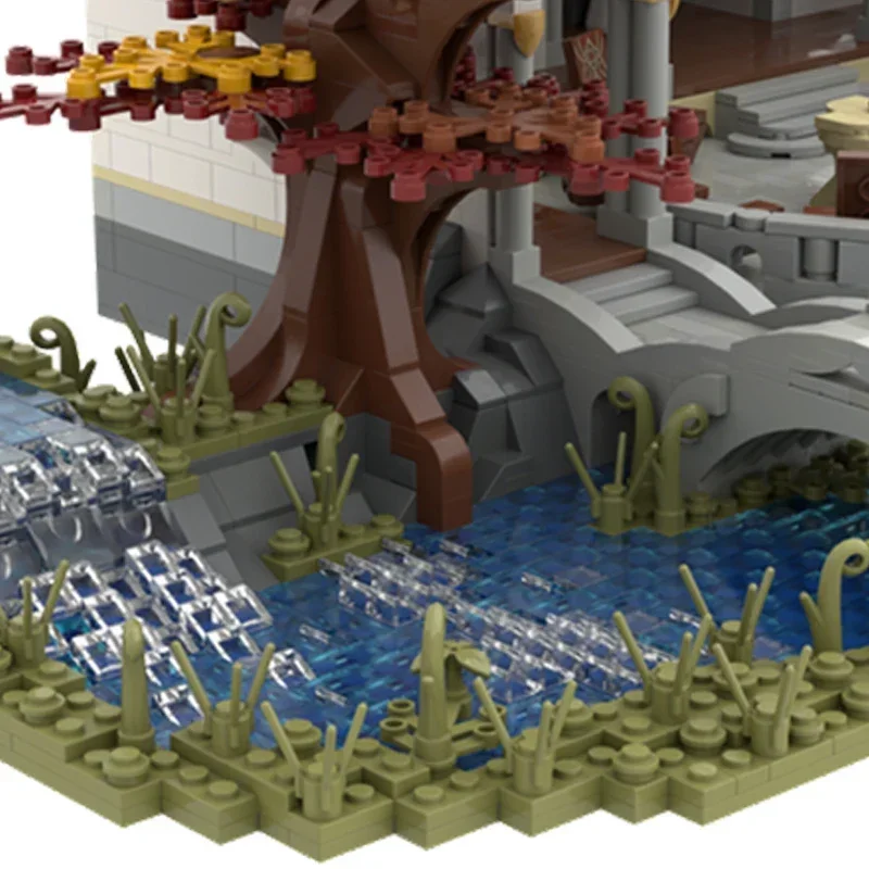 Конструктор Король колец Moc Модульные строительные блоки конструктор Совет