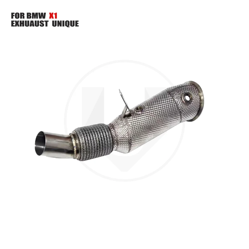 

UNIQUE Exhaust Manifold Downpipe for BMW X1 2012 Car Accessories With Catalytic converter Header Without cat pipe